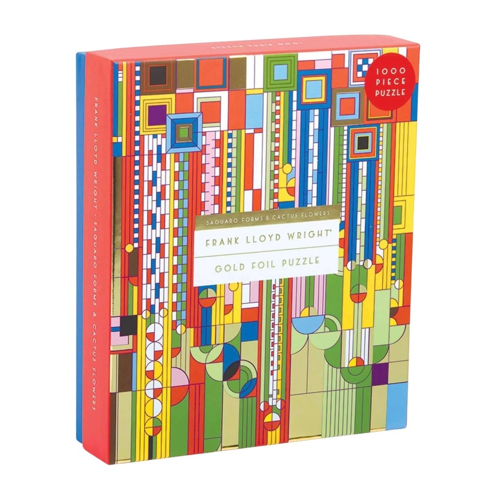 Frank Lloyd Wright Saguaro Cactus & Forms 1000 Piece Puzzle
